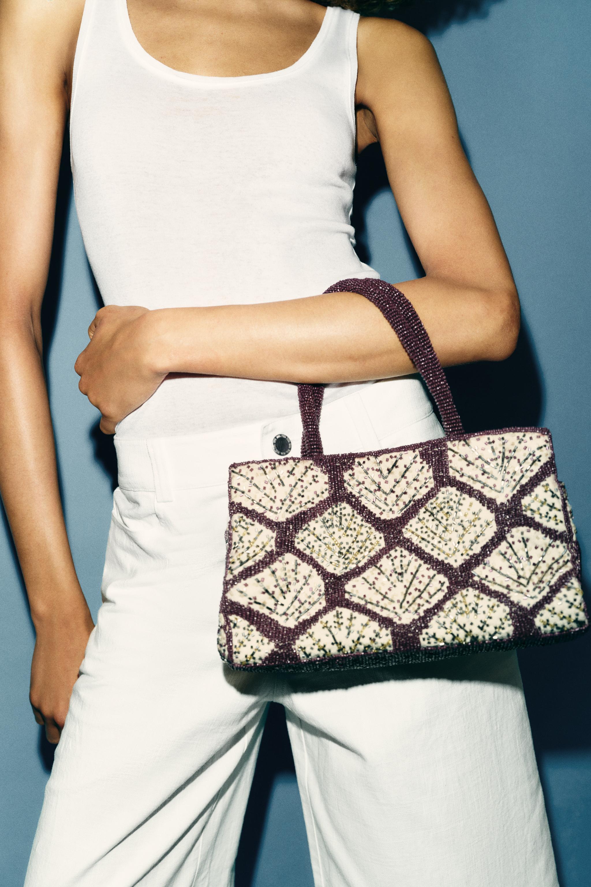 SAC SHOPPER À PAILLETTES ET FANTAISIES